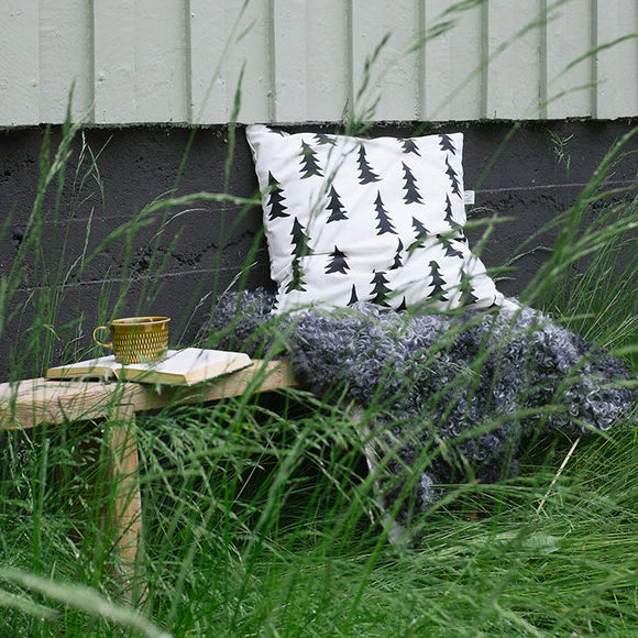 Kissenbezug GRAN | Weiss - Schwarz