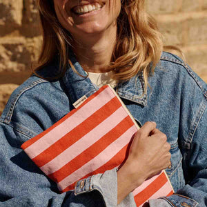 Beutel LILI | Tomate / Candy Pink