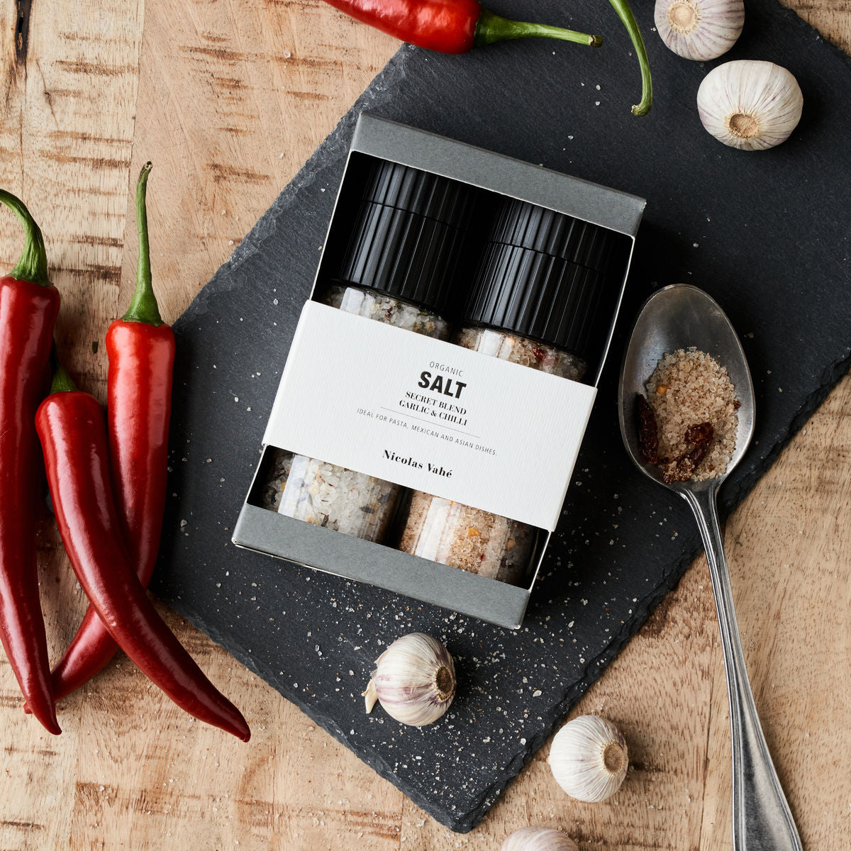 Geschenkbox - SALZE | Organic Secret Blend & Knoblauch-Chili