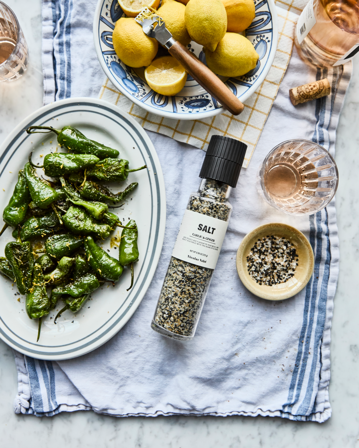 Salzmühle | INGWER, SCHWARZER SESAM & KNOBLAUCH