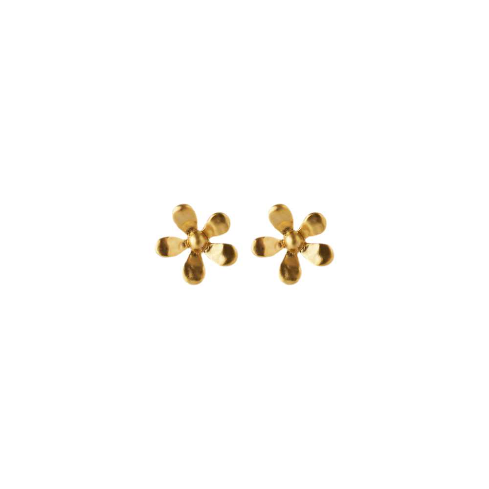 Ohrstecker WILD POPPY | Gold 10 mm