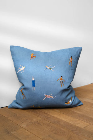Kissenbezug SWIMMERS | Blau