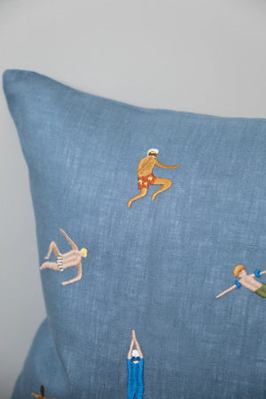 Kissenbezug SWIMMERS | Blau