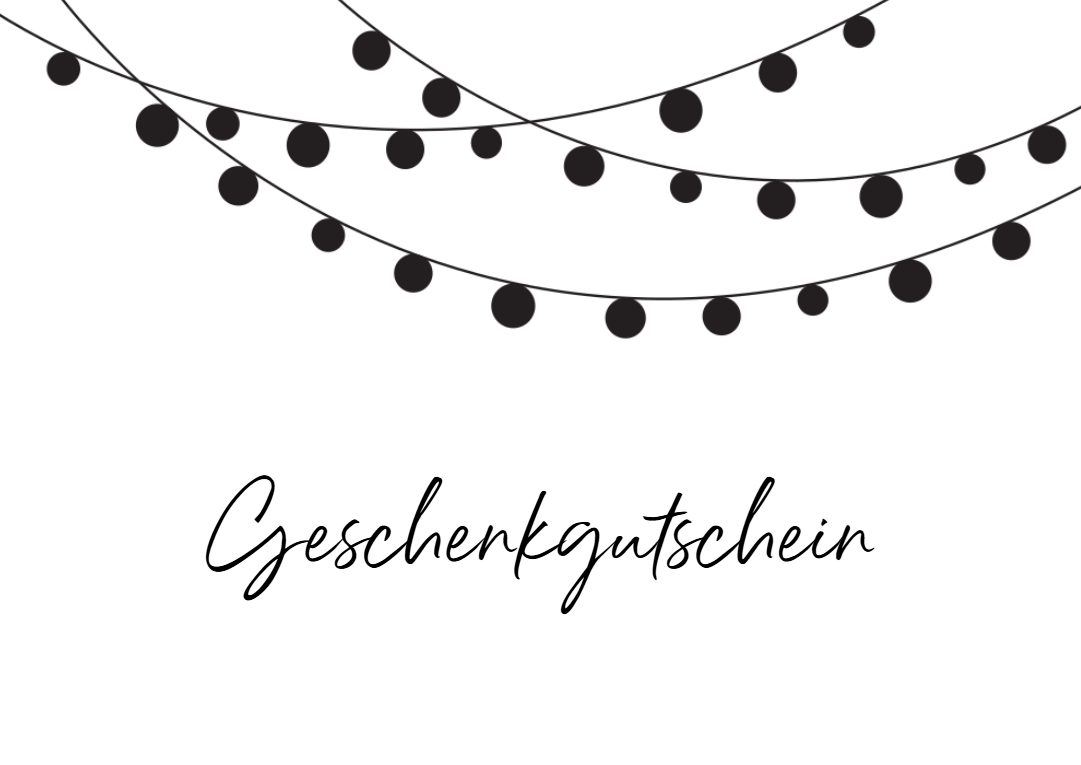 Geschenkgutschein (Klappkarte)