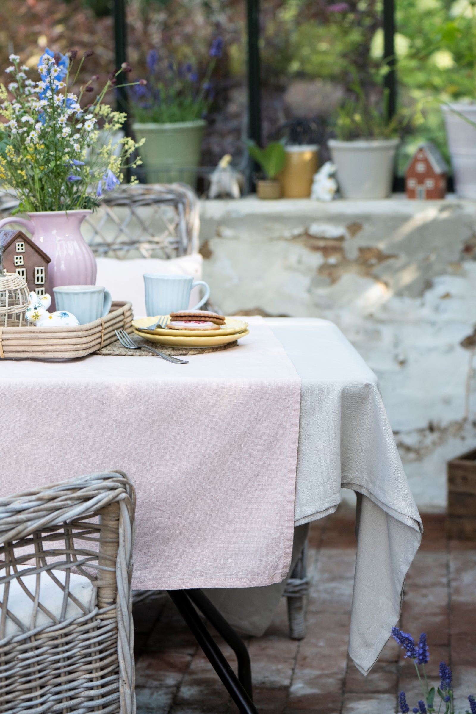 Tischläufer FREJA | Rose shadow