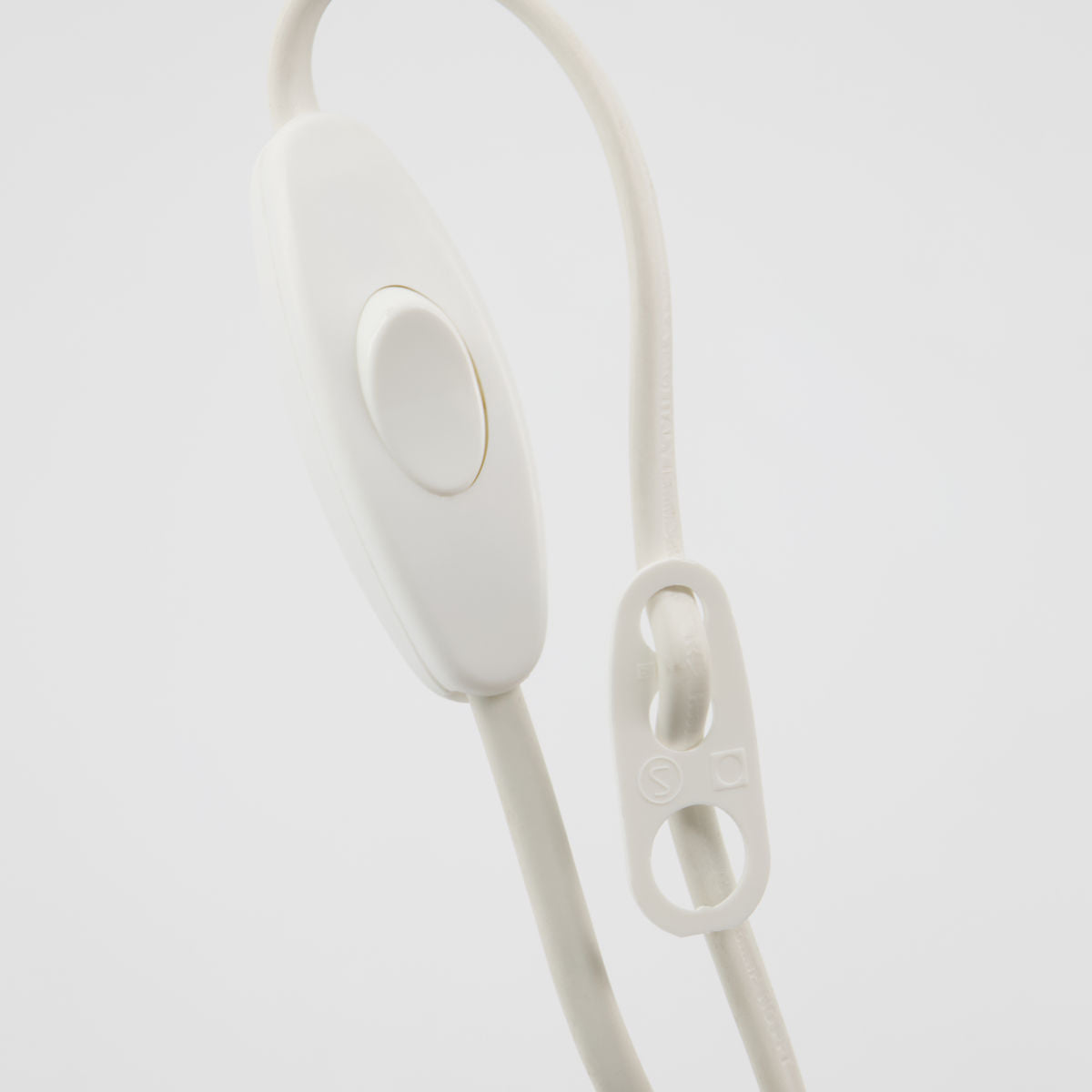 Lampenfassung BURSA mit Stecker  | Weiss