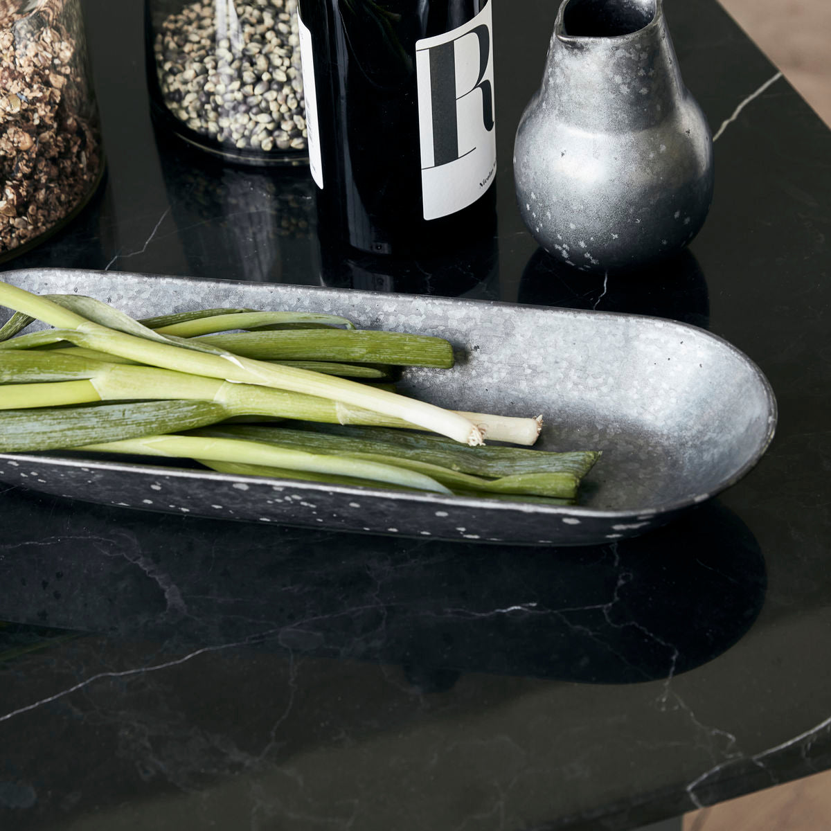 Servierplatte PION | Dunkel 35 cm