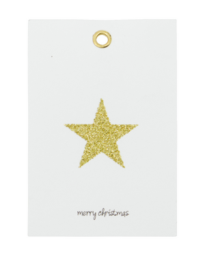 Geschenkanhänger GLITTER | 12- er Set