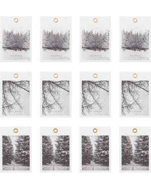 Geschenkanhänger WINTER | 12- er Set
