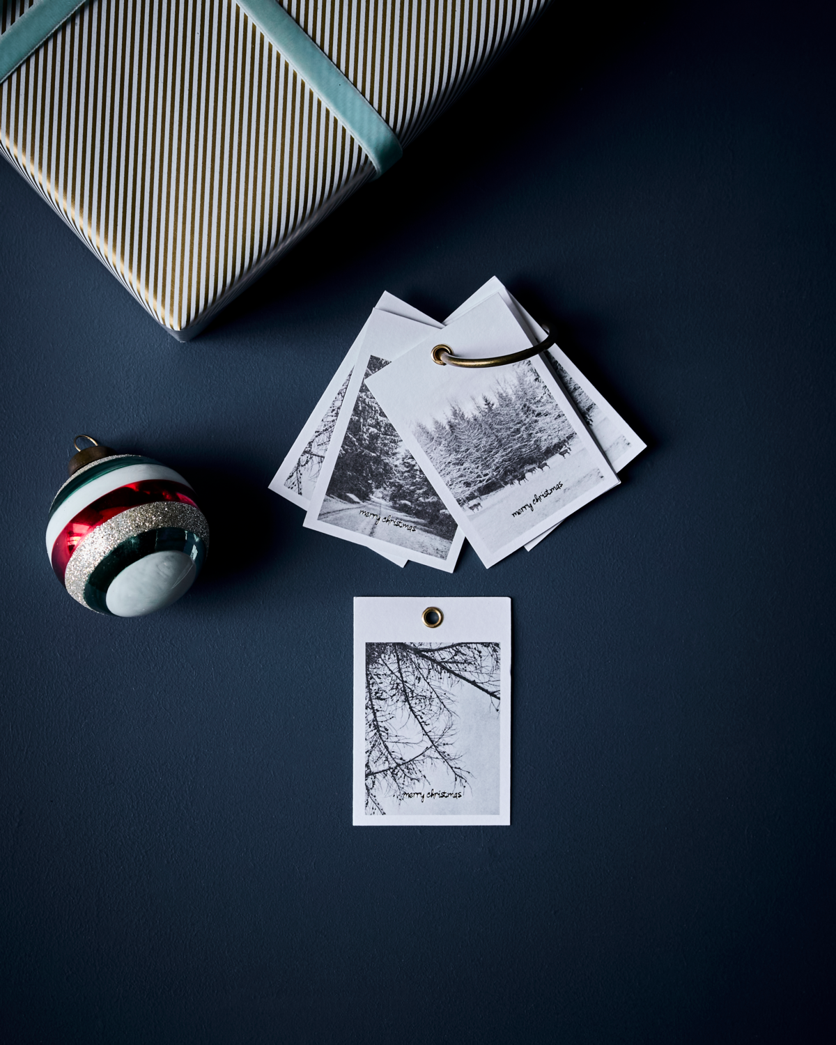 Geschenkanhänger WINTER | 12- er Set