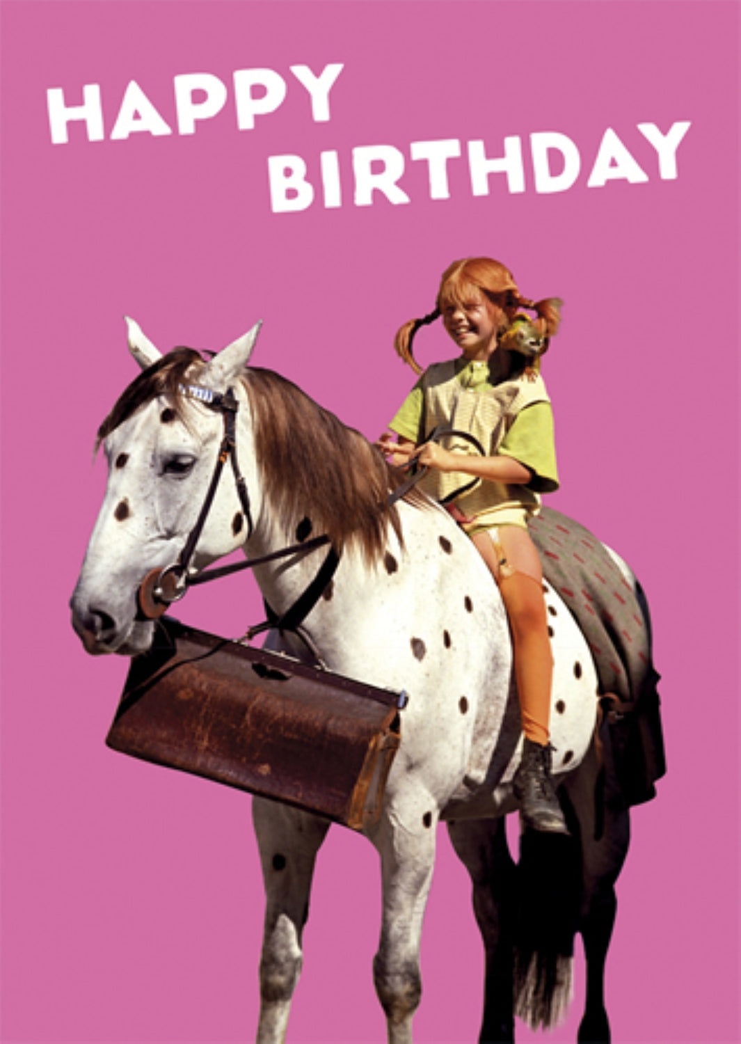 Postkarte | PIPPI & KLEINER ONKEL HAPPY BIRTHDAY