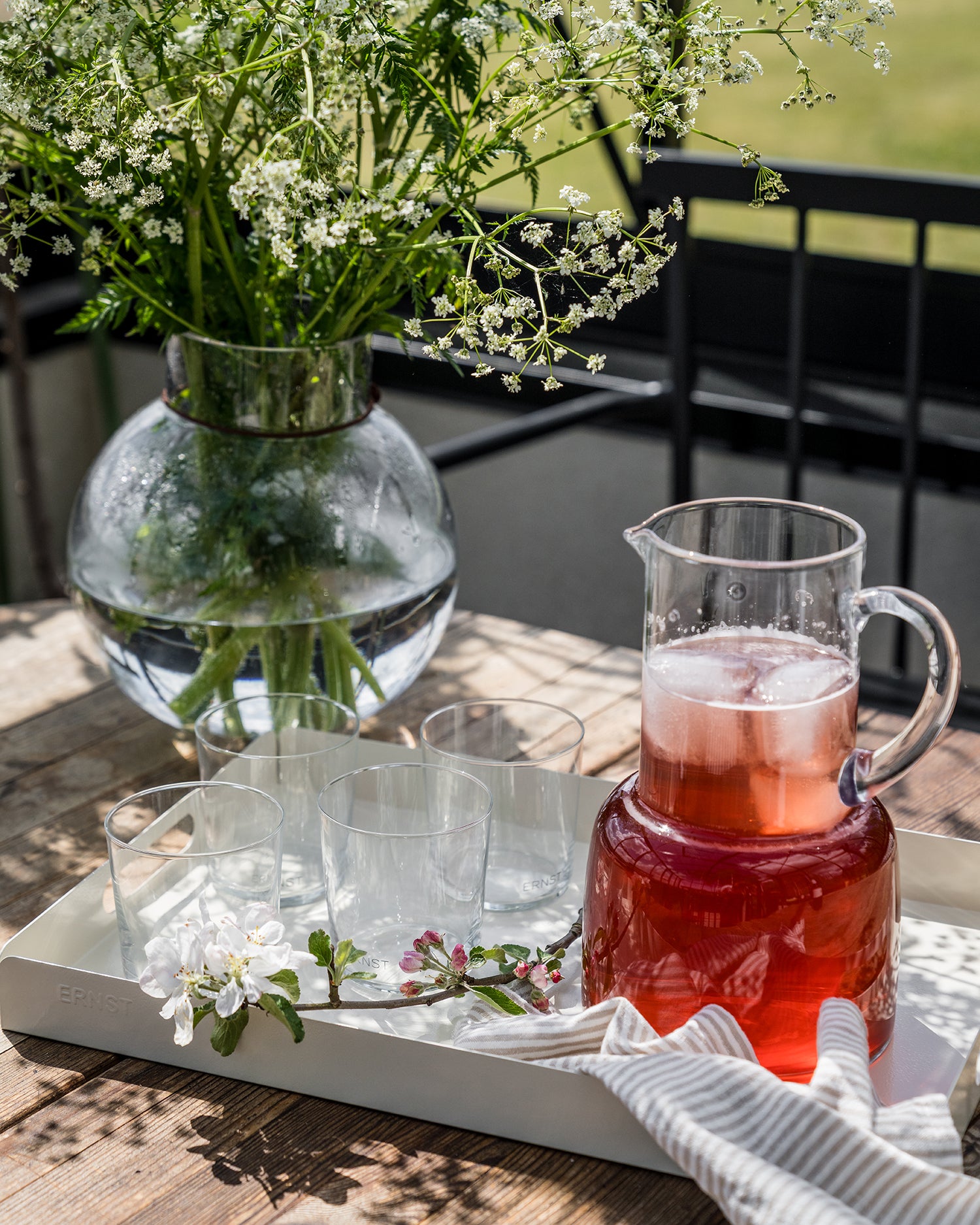 Sommarsaft | Himbeeren / Rhabarber / Zitrone