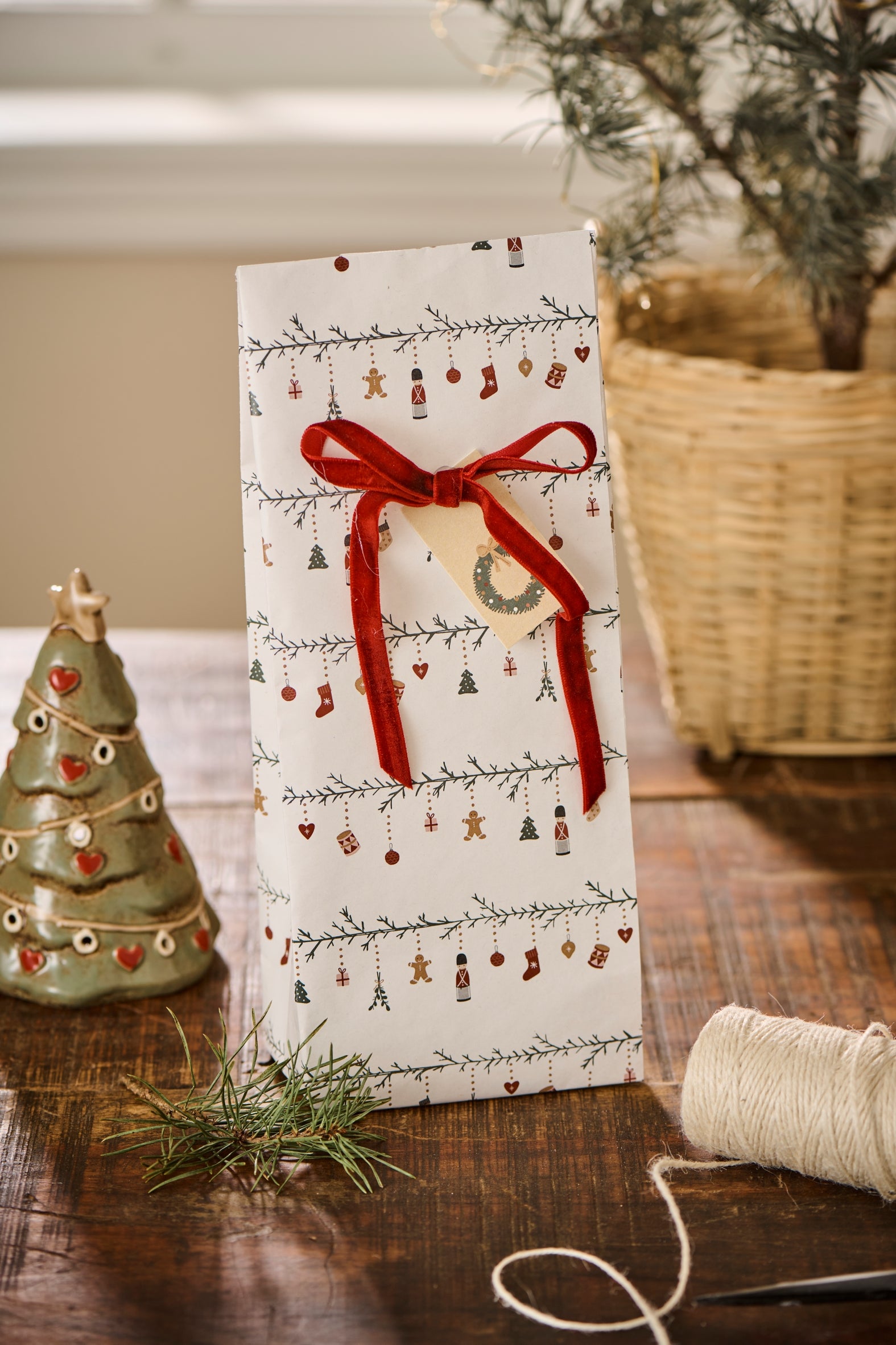 Geschenkbeutel CHRISTMAS | Mittel 10 Stk.