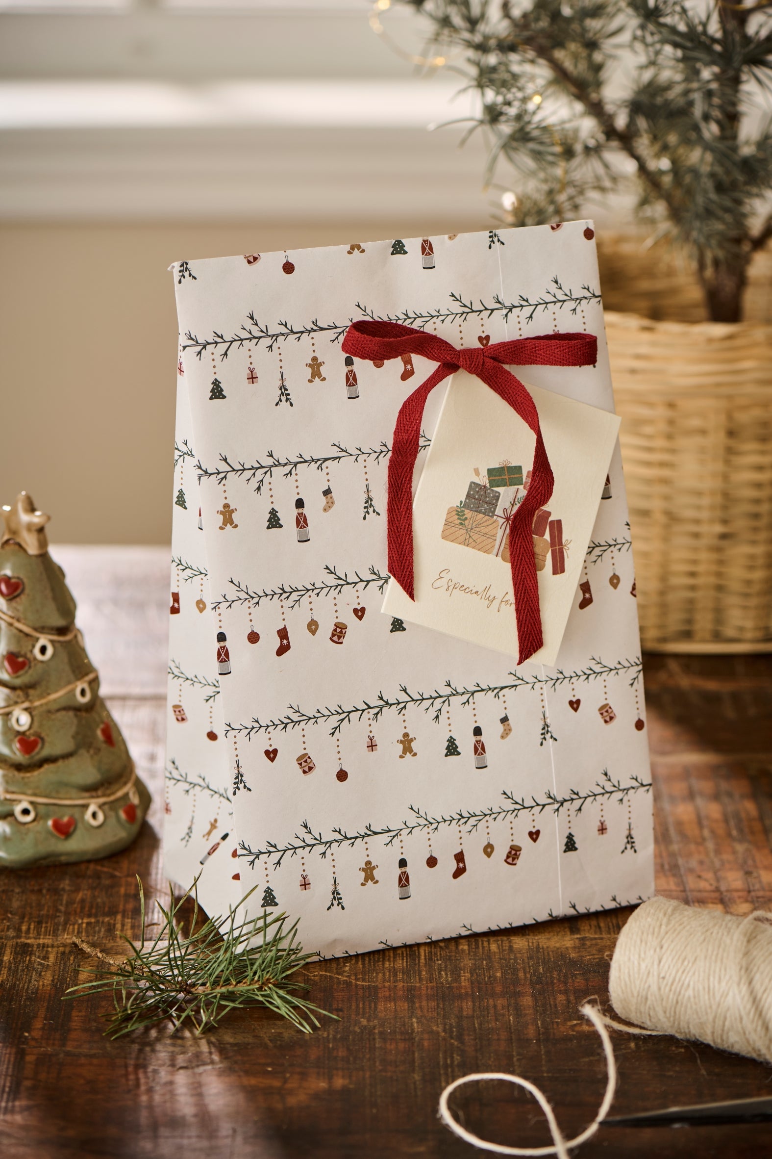 Geschenkbeutel CHRISTMAS | Gross 10 Stk.
