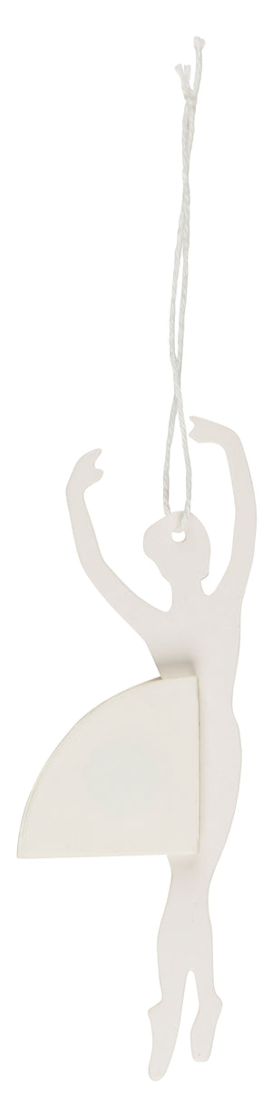 Hängedekoration Ballerina | Off-White - Gold