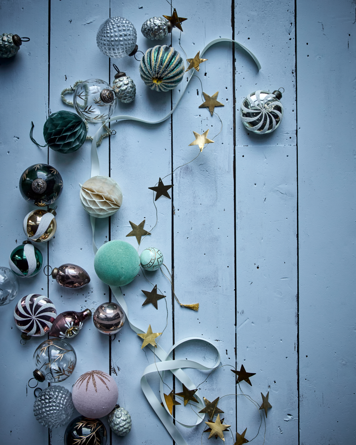 Girlande STARS | Gold 150 cm