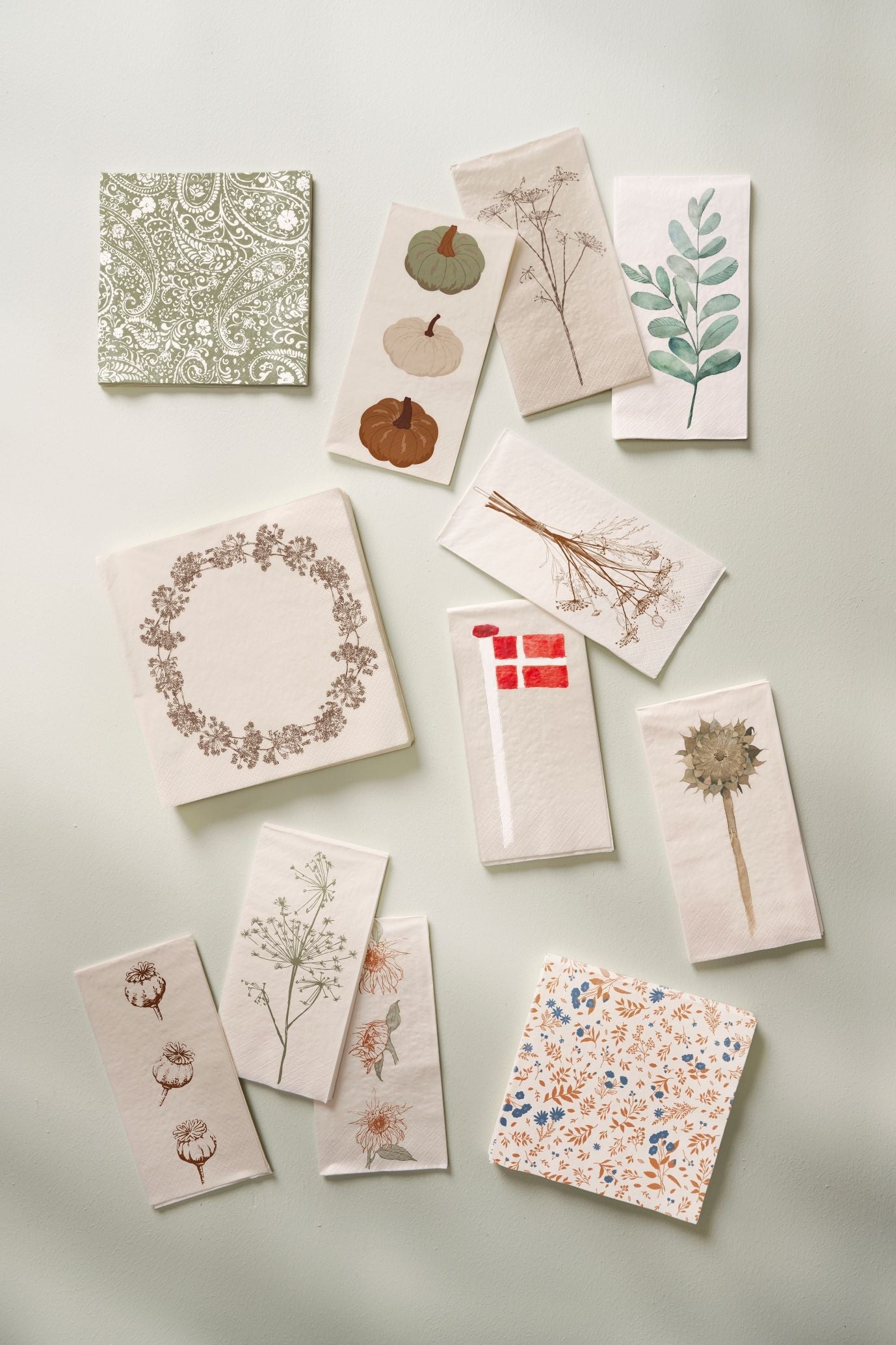 Papierservietten | Blumen getrocknet