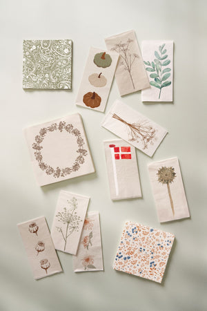 Papierservietten | Blumen getrocknet