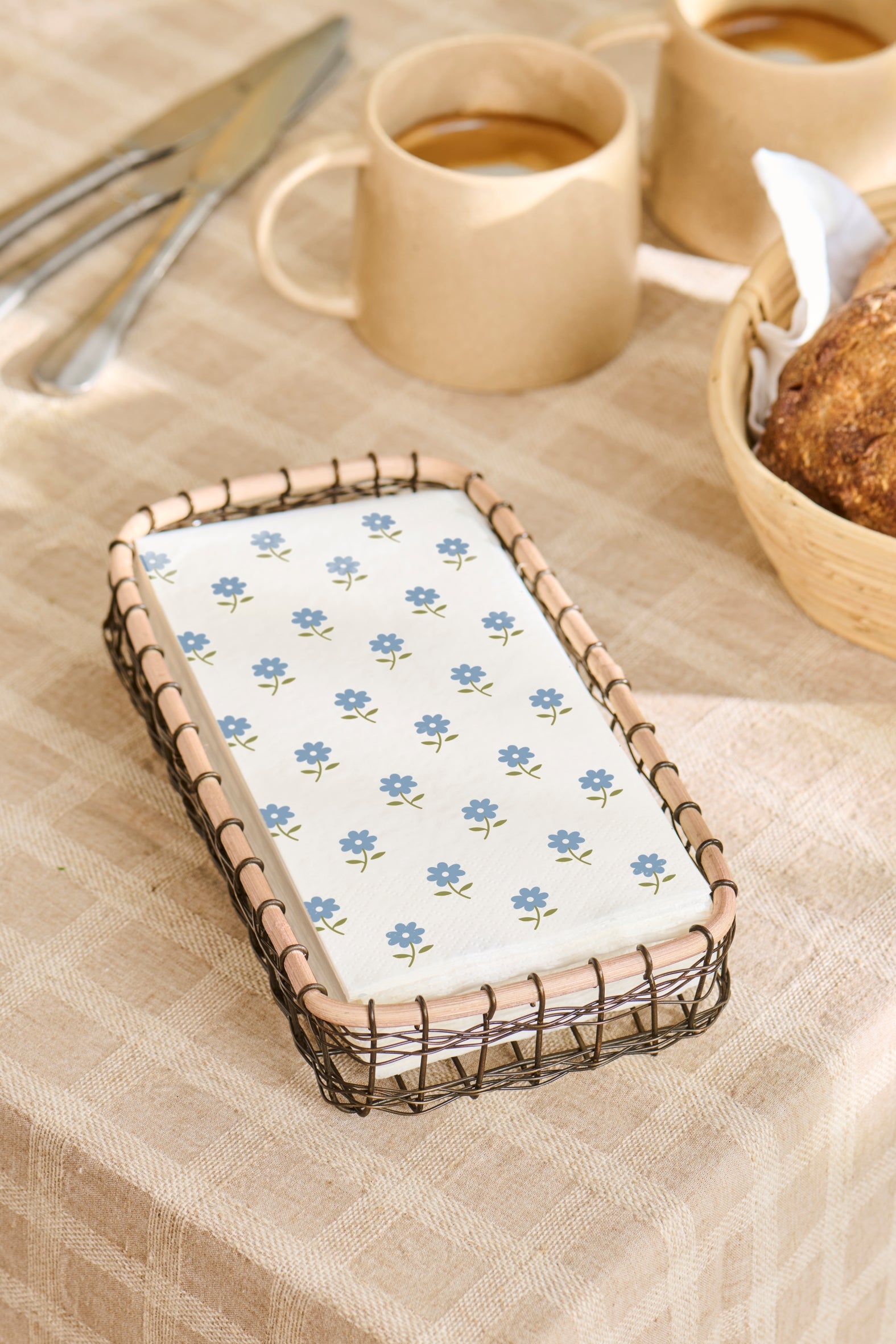 Papierservietten BLUMEN