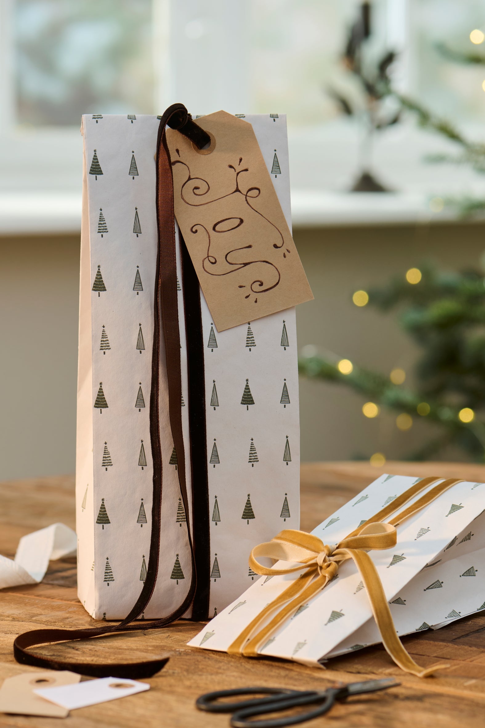 Geschenkbeutel CHRISTMAS TREE | Gross 10 Stk.
