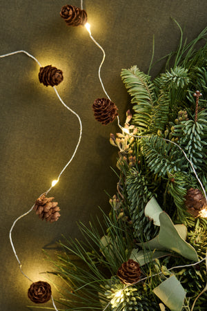 Lichterkette ZAPFEN | 120 cm