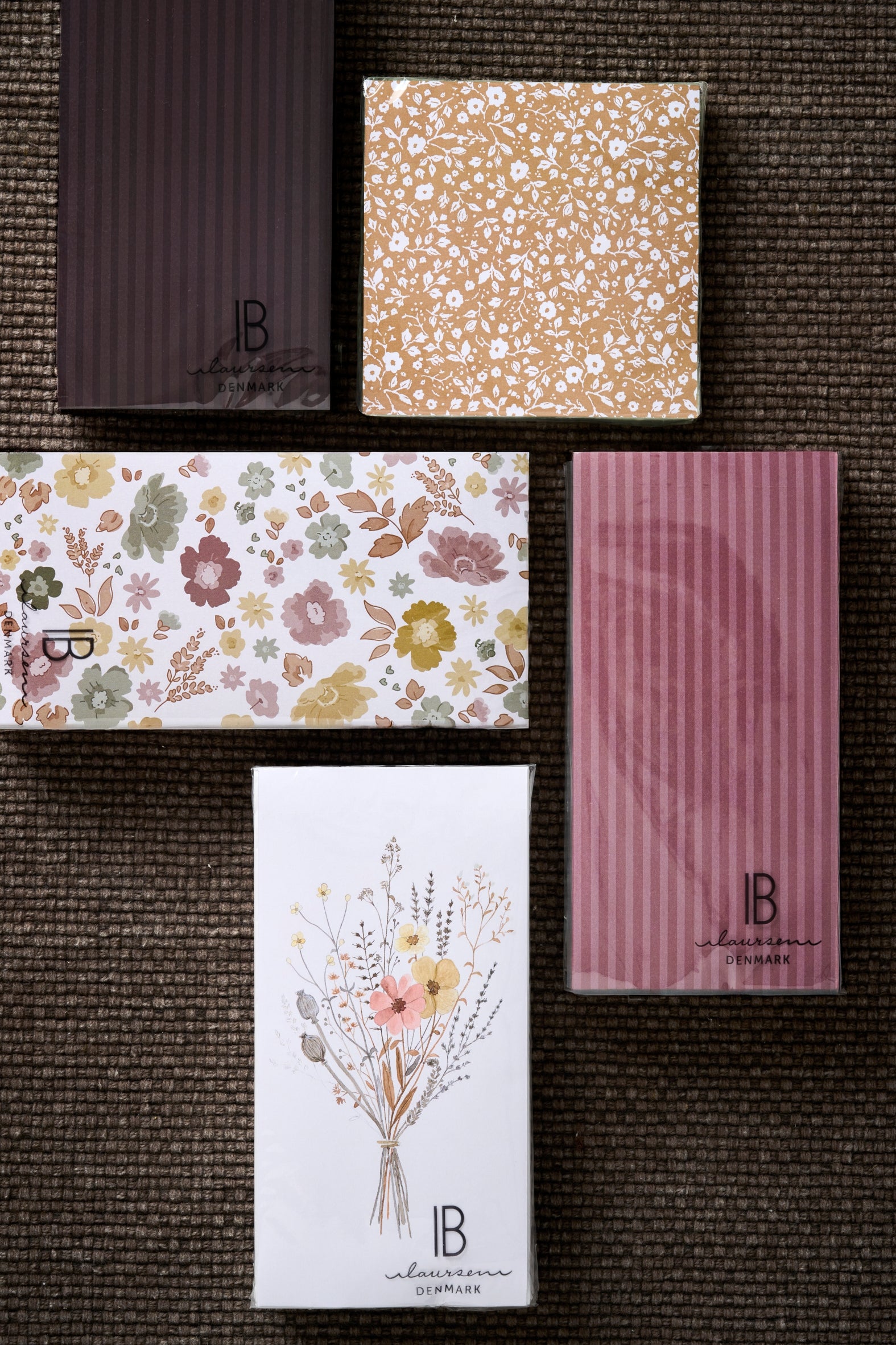Papierservietten | Mustard Blumen