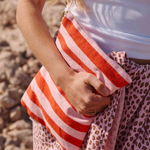 Beutel LILI | Tomate / Candy Pink