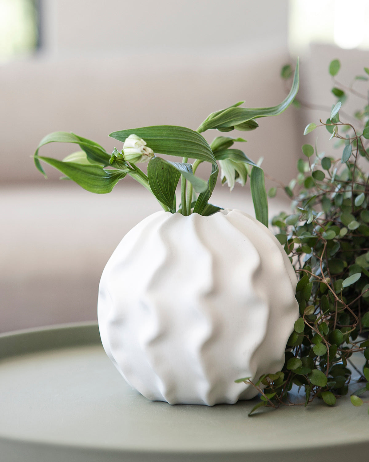 Vase MALMBÄCK | Weiss