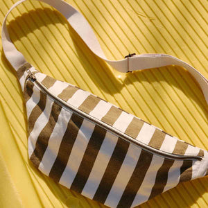 Bauchtasche STREIFEN | Olive
