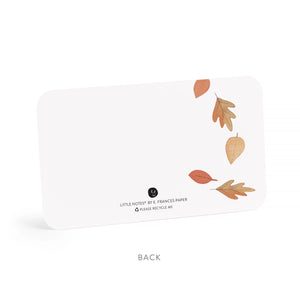 Little Notes Herbstblätter | 85 Karten