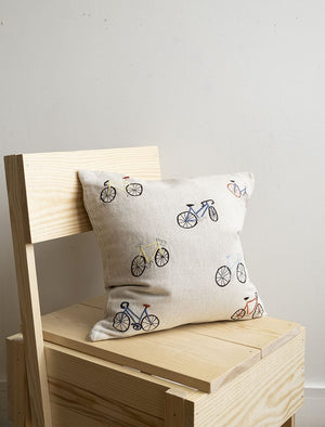 Kissenbezug BICYCLES | Natur