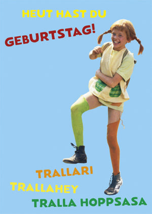 Postkarte | PIPPI GEBURTSTAG