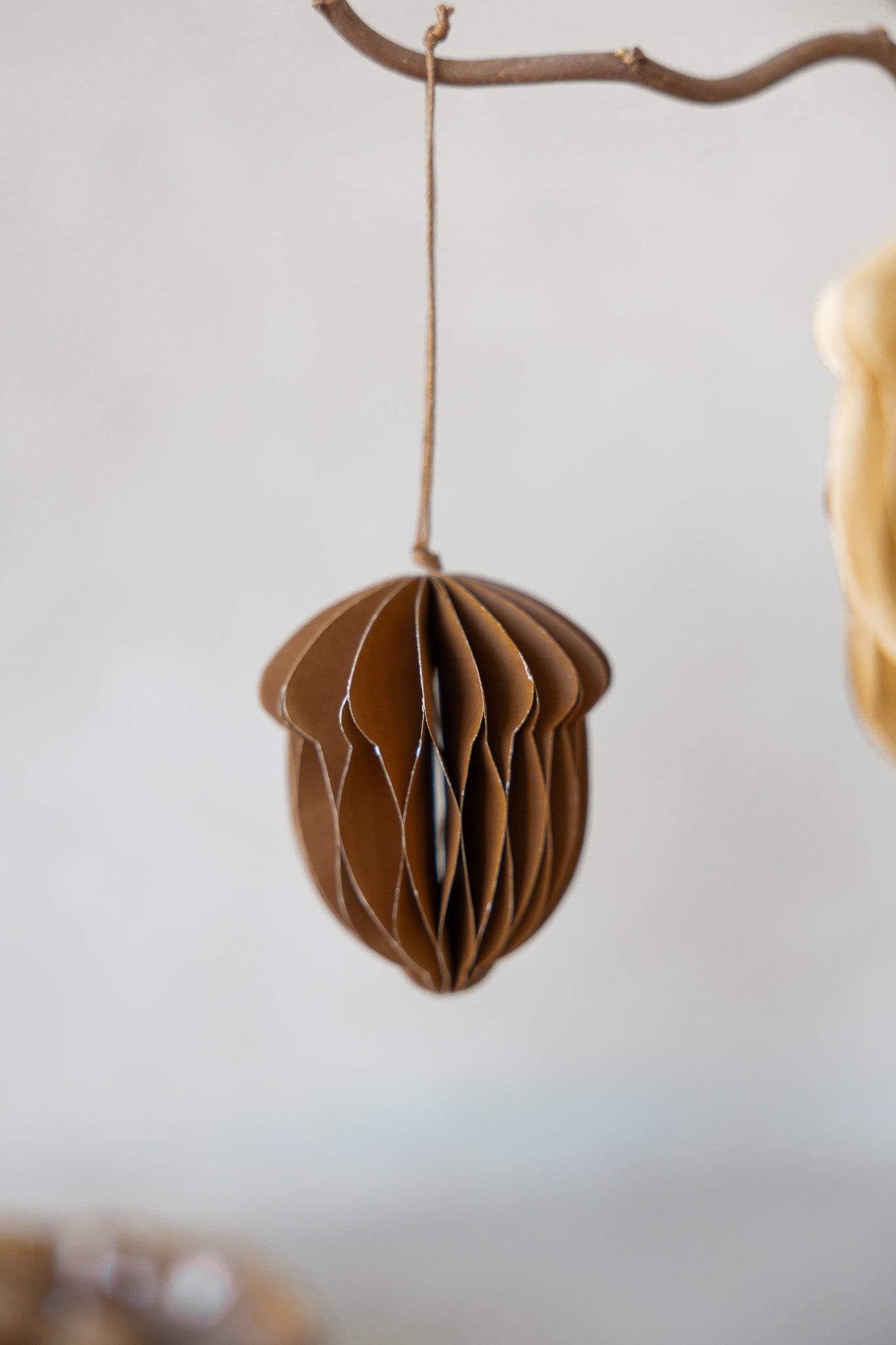 Papierdekoration EKHOLMEN | Dark Brown