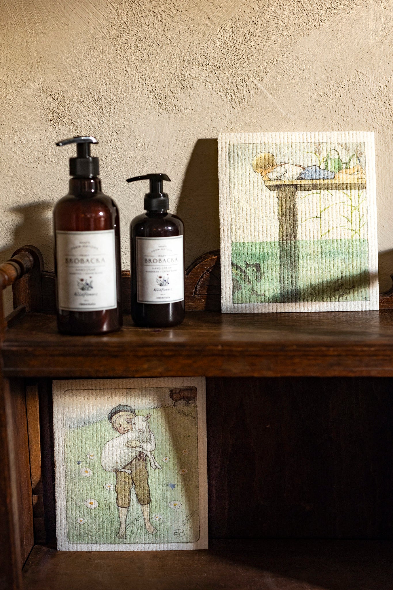 Handcrème BROBACKA Rose & Rhubarb 300 ml