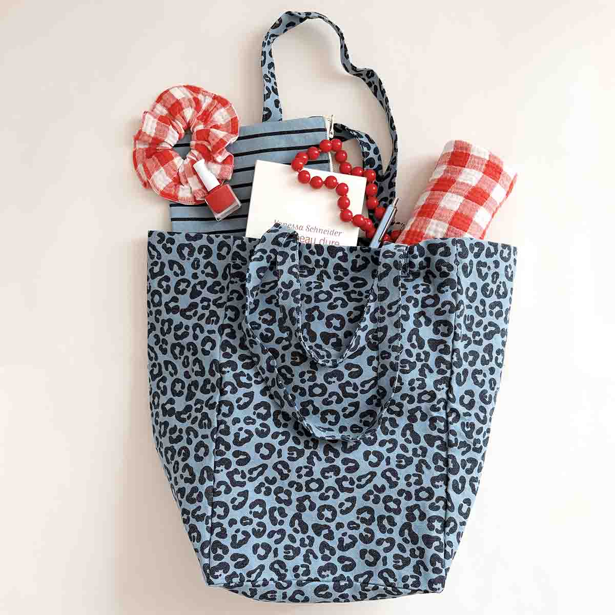 Baumwolltasche / Shopper ELISABETH | Blau