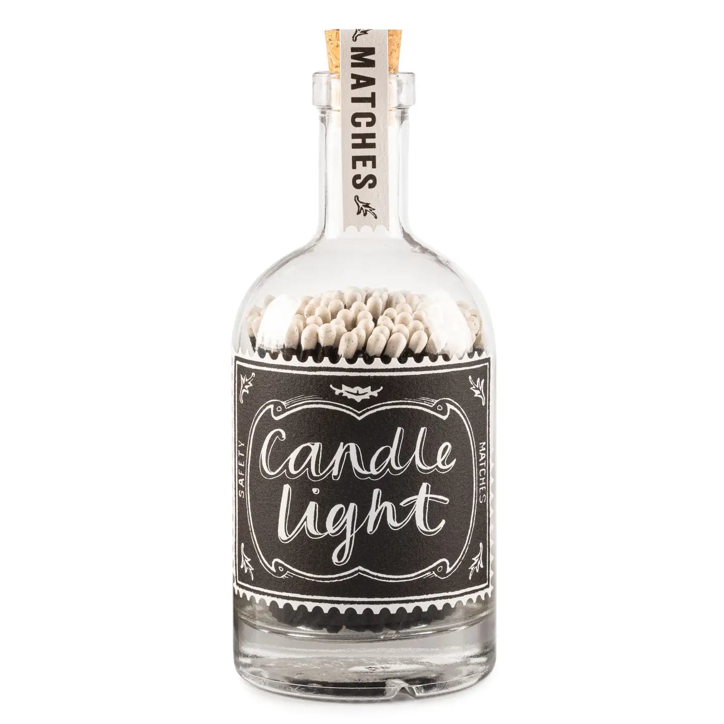 Streichhölzer CANDLE LIGHT | Glasflasche