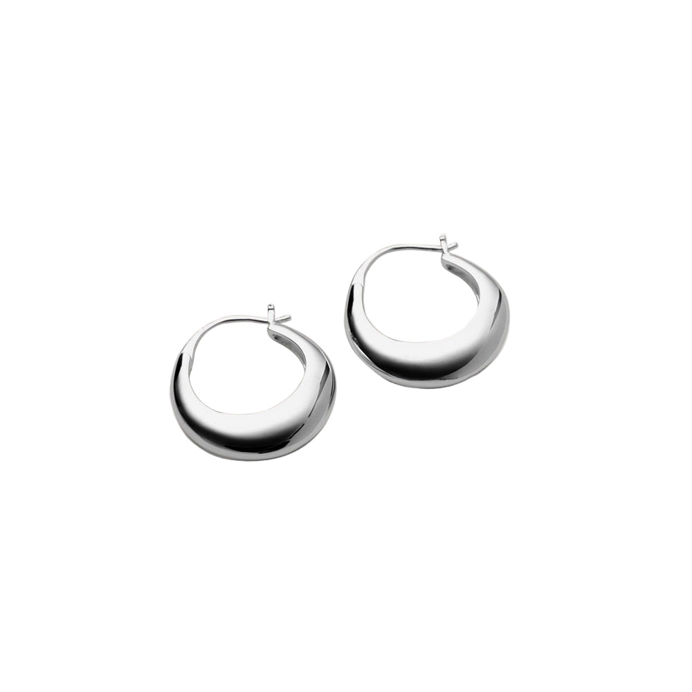 Ohrringe ATLAS | Silber 20 mm