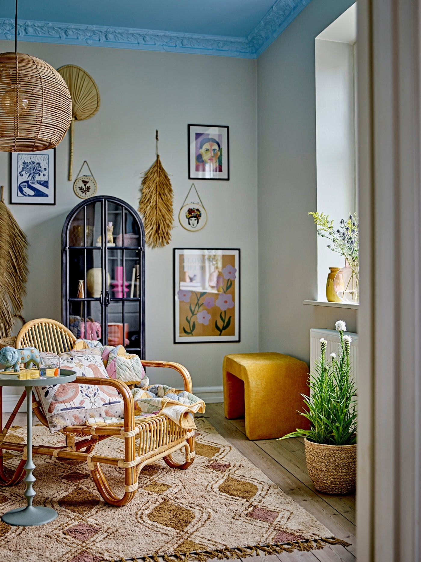 Beistelltsich Anjou | Grün