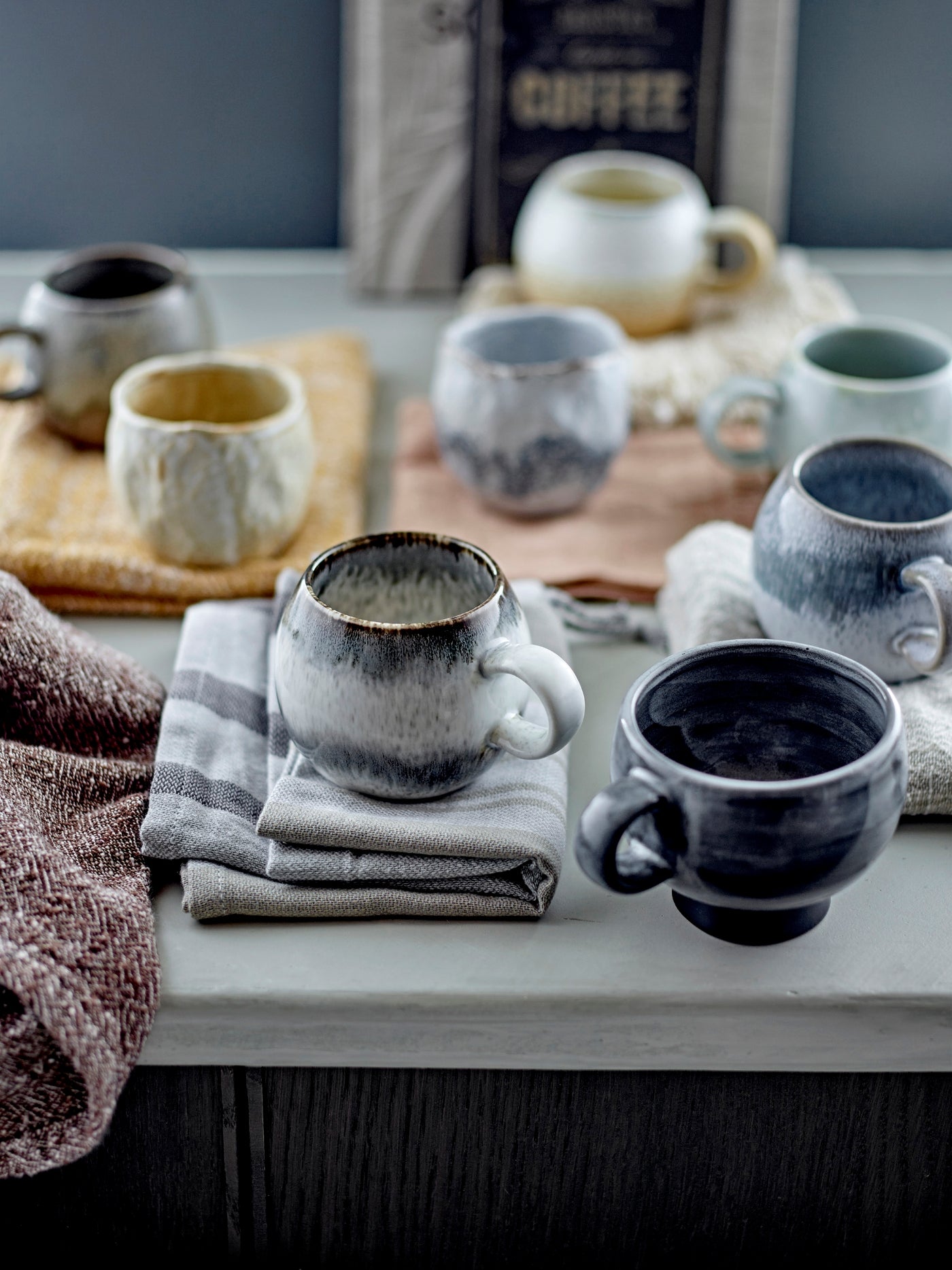 Tasse Paula | Grau 410 ml