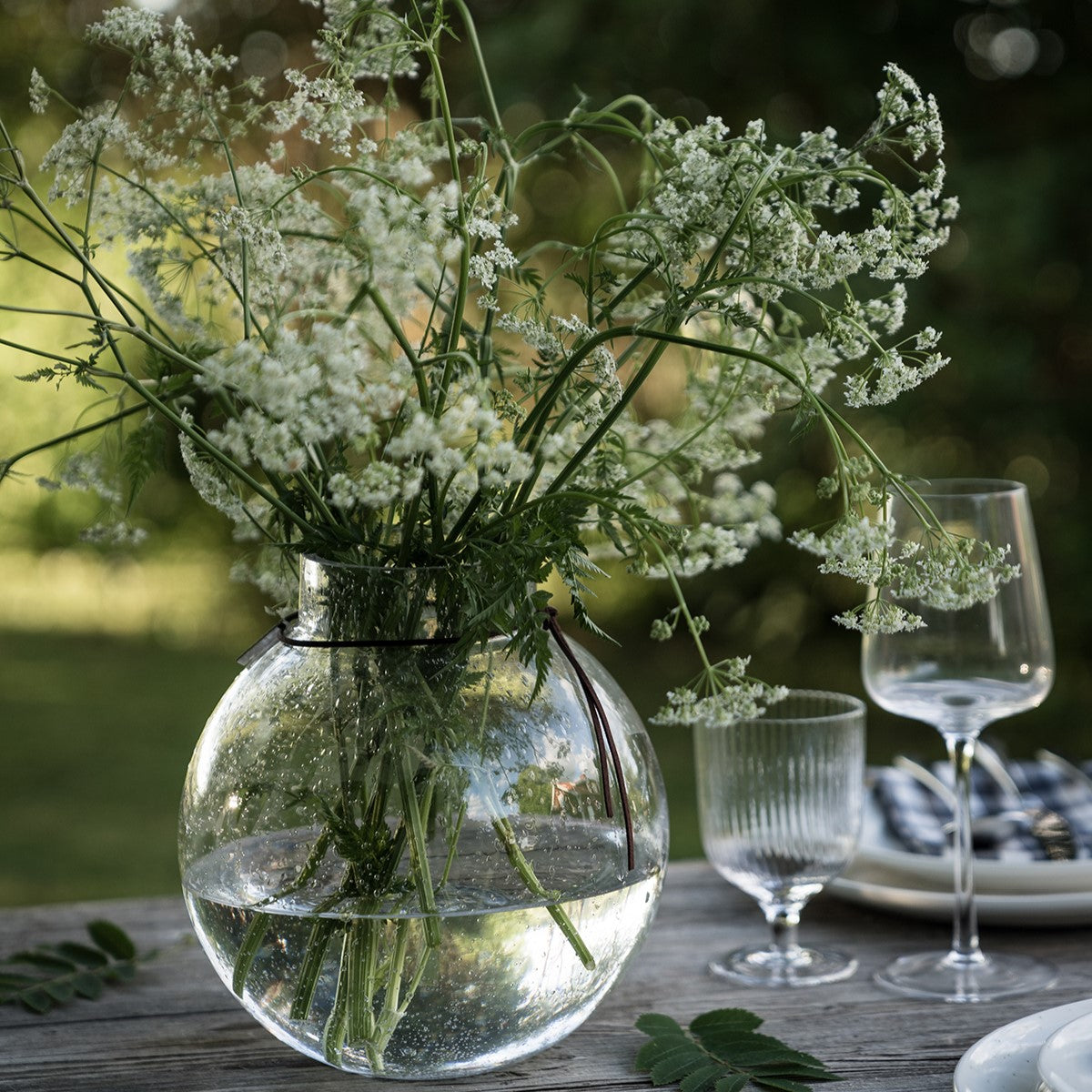 Glasvase BUBBLES | 25 cm