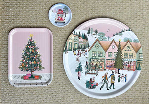 Serviertablett WINTER | Ø: 38 cm