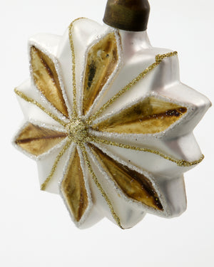 Hängedekoration STELLA | White - Gold 4er-Set