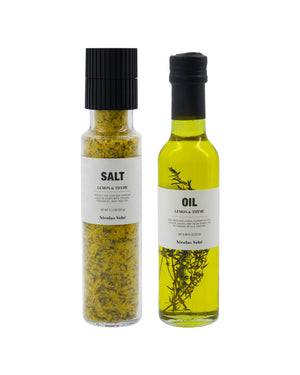 Geschenkbox LEMON / THYME | Salz & Öl