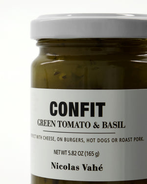 Confit | GRÜNE TOMATEN & BASILIKUM