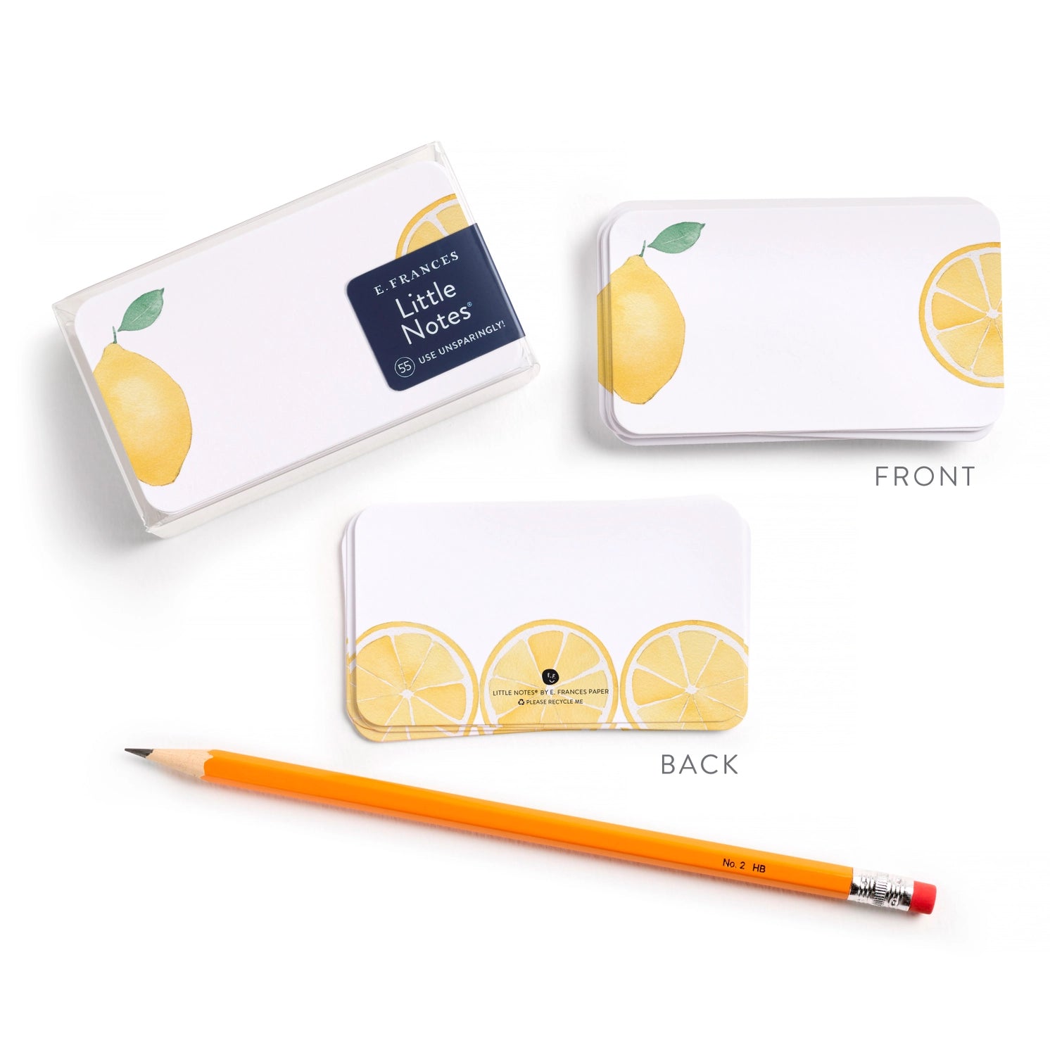 Little Notes Zitrone | 55 Karten