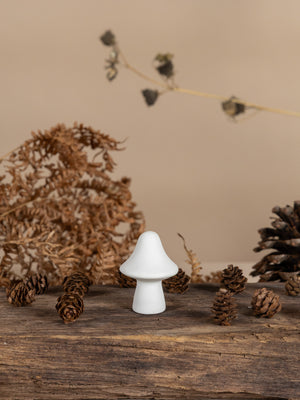 Deko Pilz BOSTEN | Weiss
