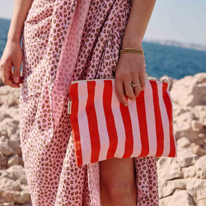 Beutel LILI | Tomate / Candy Pink