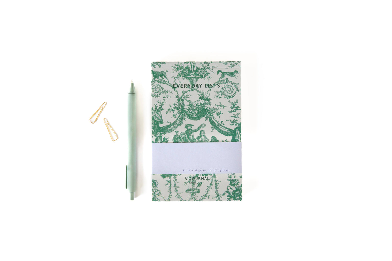 To-do-Liste | Toile de Jouy Green