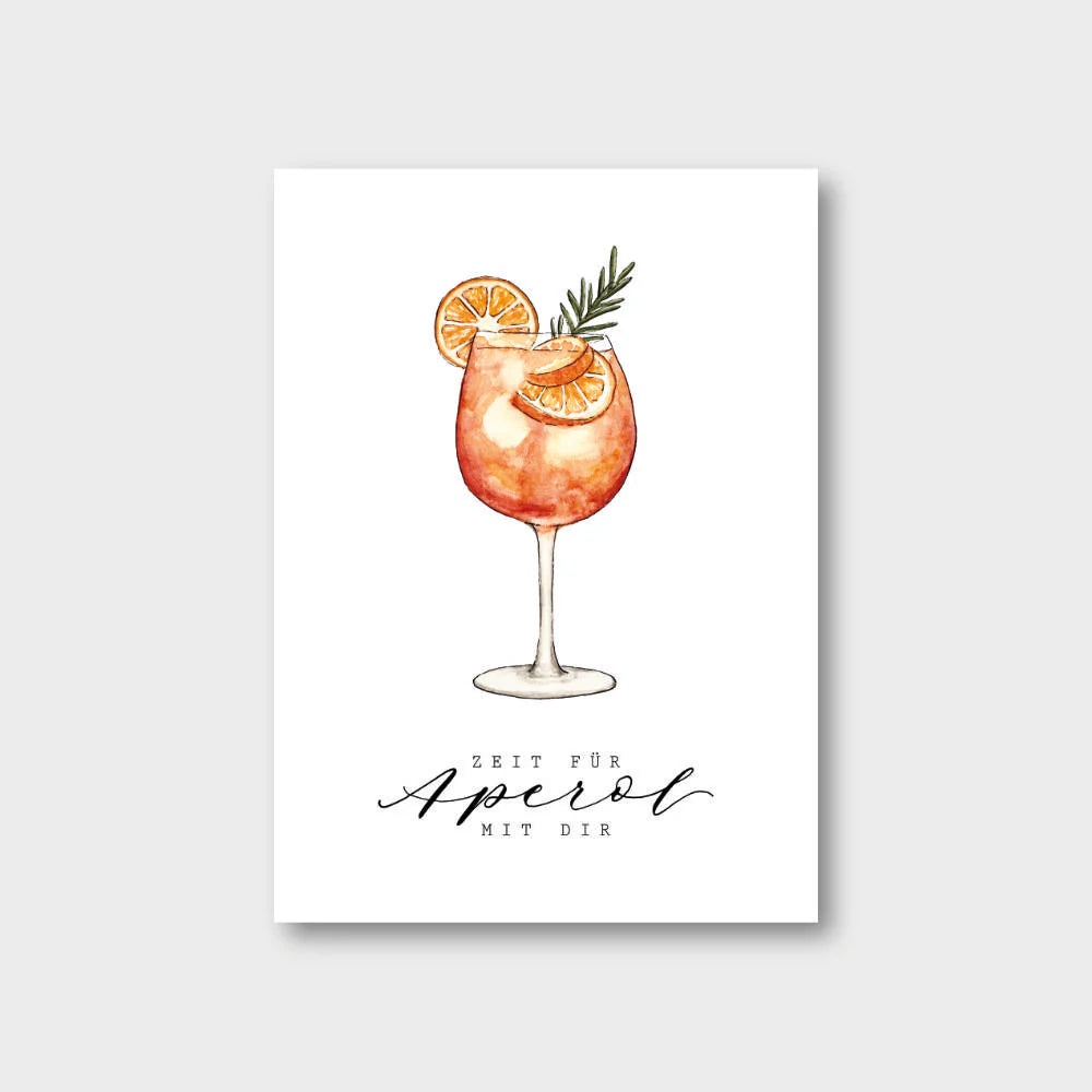 Postkarte APEROL