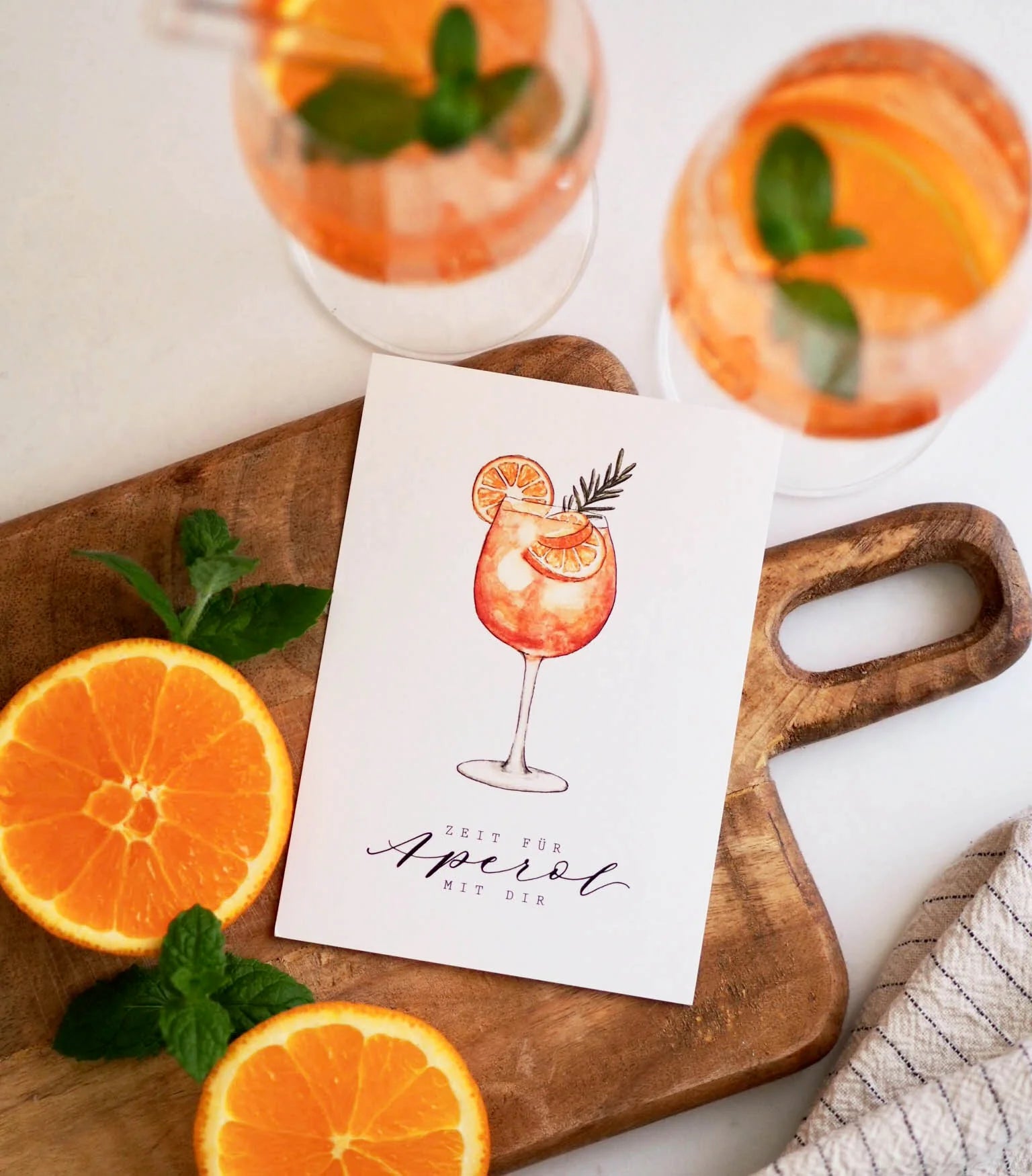Postkarte APEROL